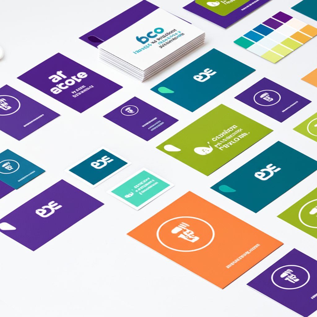 Elementos de identidade visual de marcas